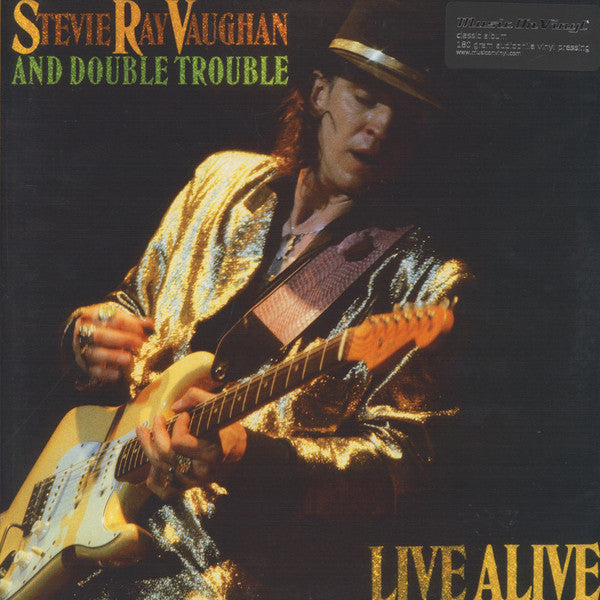 Stevie Ray Vaughan & Double Trouble - Live Alive (2x 180g LP  Vinyl) | L.A. Mood Comics and Games