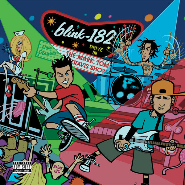 Blink 182 - The Mark, Tom, and Travis Show (2xLP Vinyl) | L.A. Mood Comics and Games