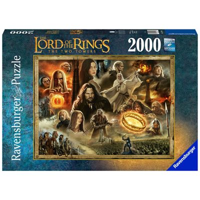 Puzzle: 2000 Lord of the Rings: The Two Towers | L.A. Mood Comics and Games