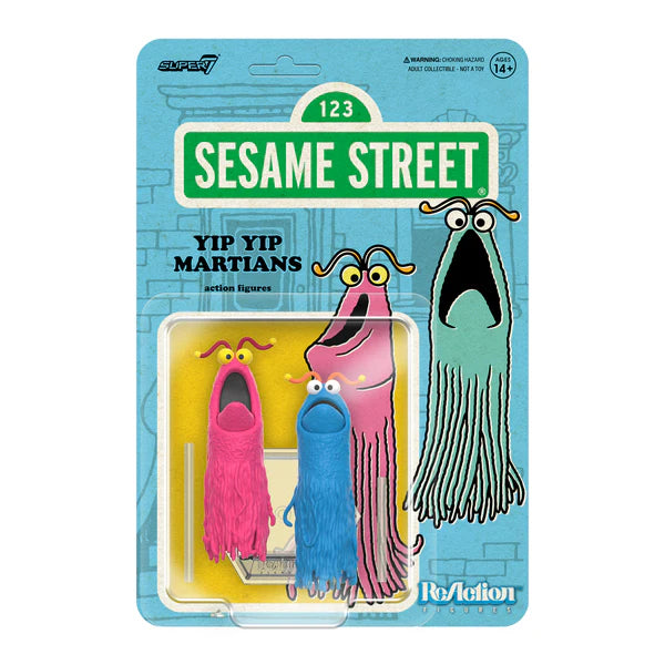 Sesame Street ReAction Wave 1  Yip Yip Martians | L.A. Mood Comics and Games