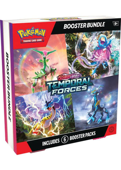 Pokemon Temporal Forces 6 pack Booster Bundle | L.A. Mood Comics and Games