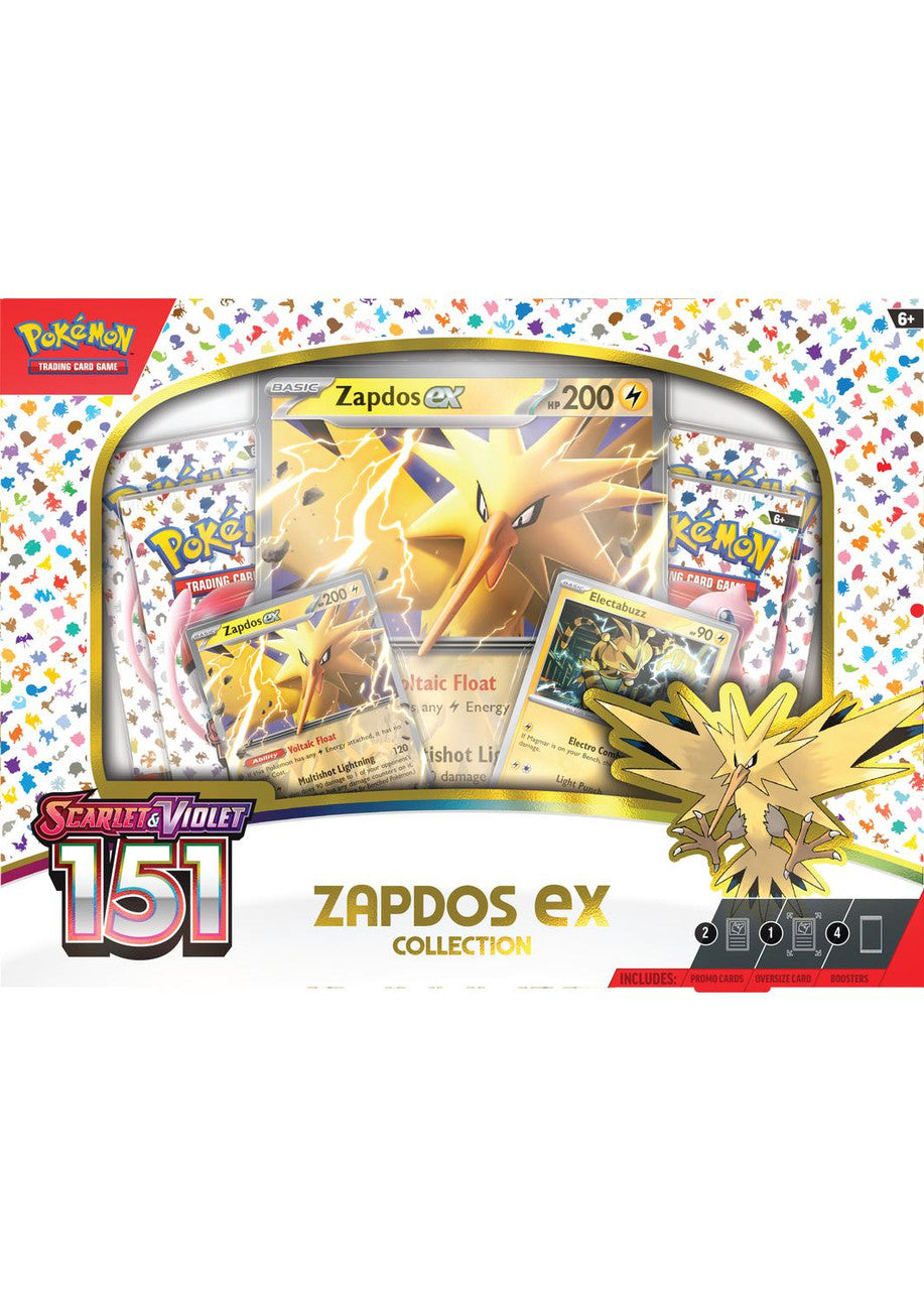 POKEMON  Scarlet/Violet 151 Zapdos EX Collection | L.A. Mood Comics and Games