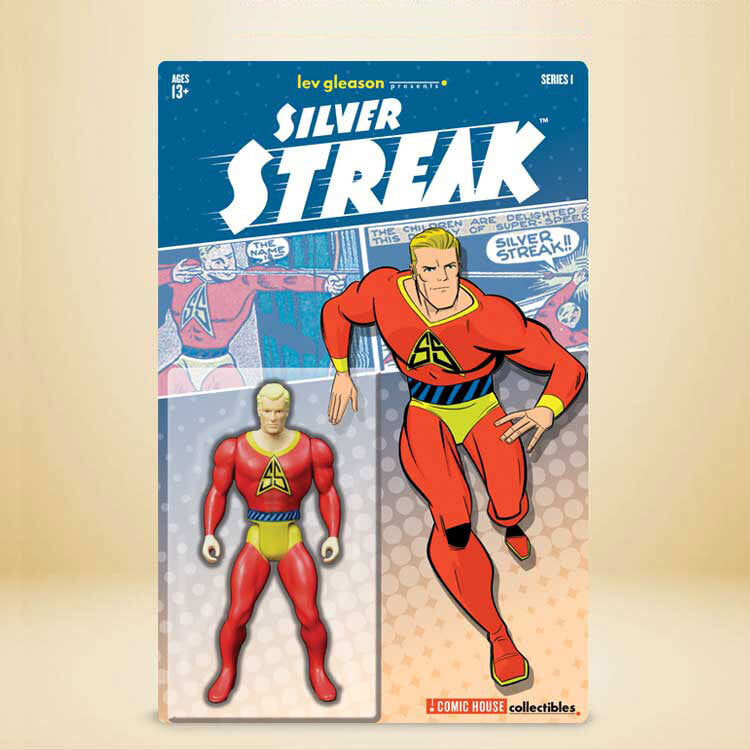 Silver Streak 4.5" Collectible Figure | L.A. Mood Comics and Games