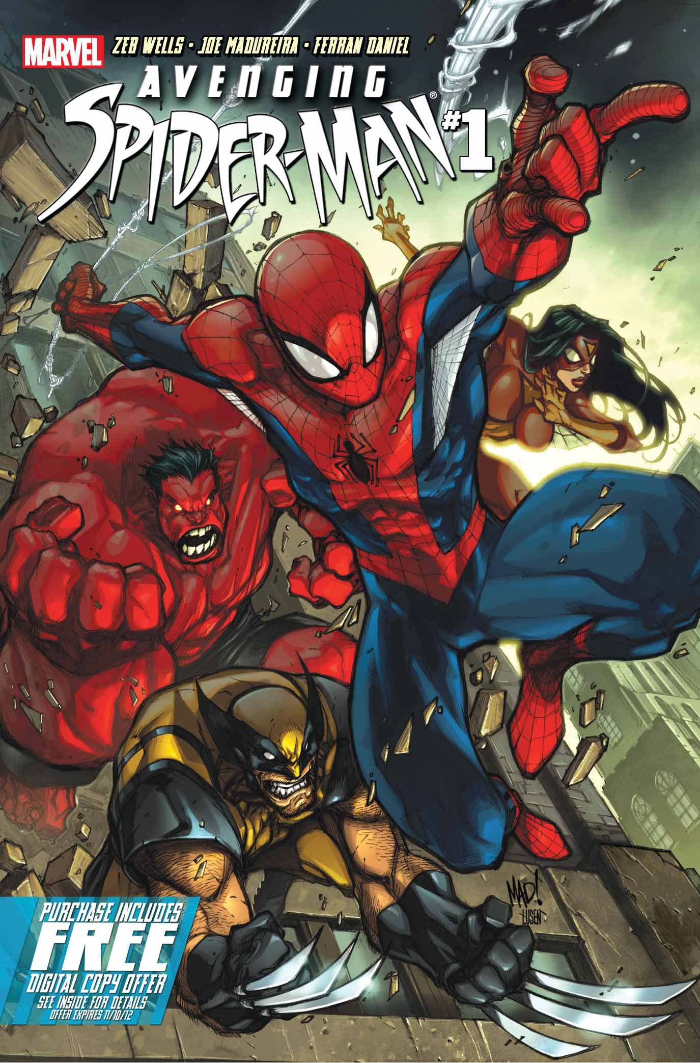 AVENGING SPIDER-MAN #1 WITH FREE DIGITAL CODE | L.A. Mood Comics and Games