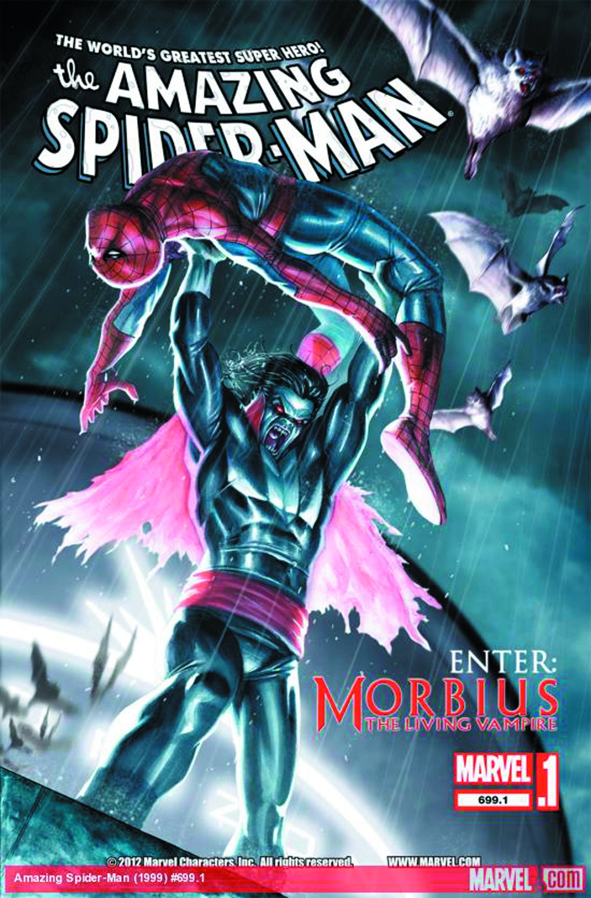 AMAZING SPIDER-MAN #699.1 2ND PTG CASELLI VAR | L.A. Mood Comics and Games