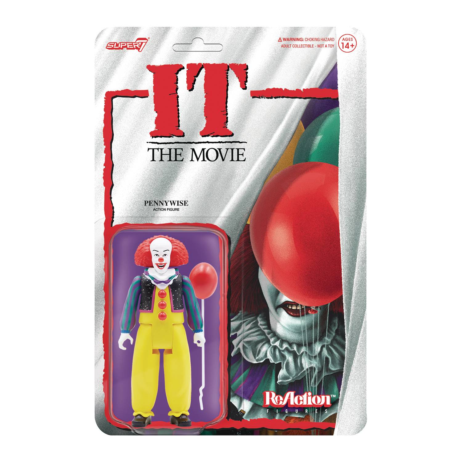 IT PENNYWISE CLOWN REACTION FIGURE | L.A. Mood Comics and Games