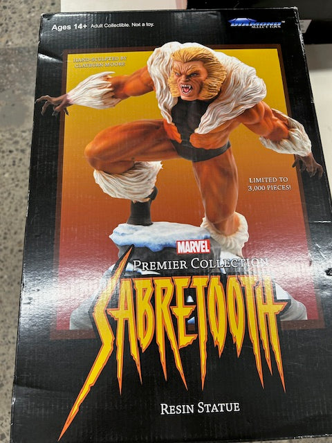 Sabertooth Diamond Select Toys Statue 20/3000 | L.A. Mood Comics and Games