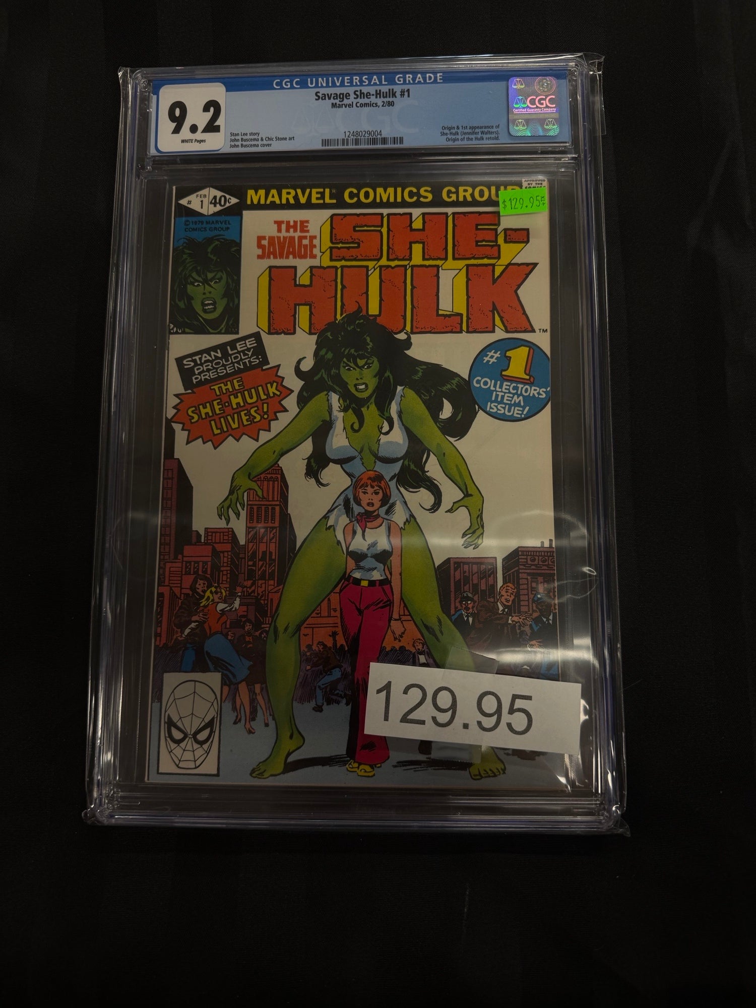 Savage She-Hulk #1 1980 CGC 9.2 | L.A. Mood Comics and Games
