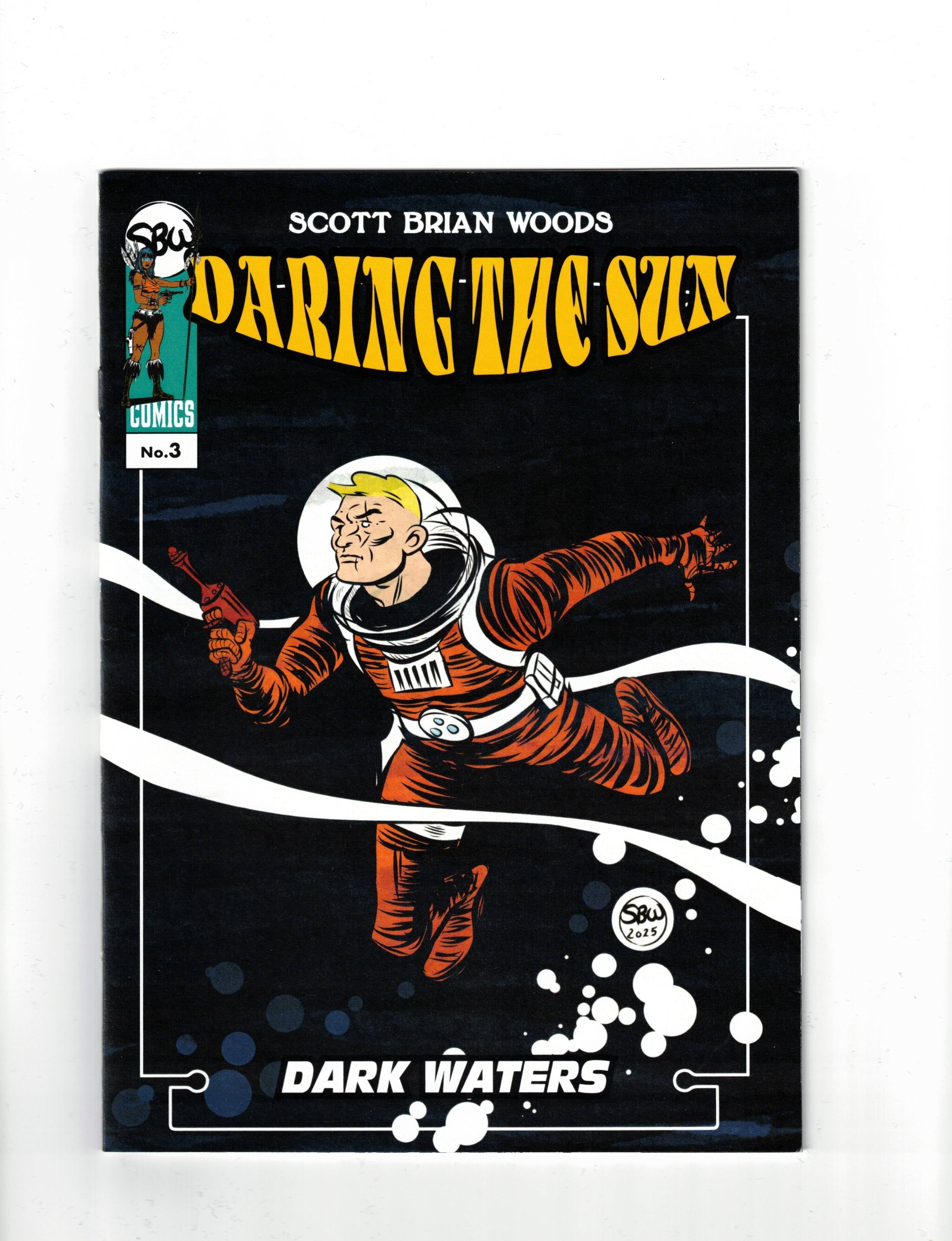 Daring The Sun: A Space Comic #3 Dark Waters | L.A. Mood Comics and Games