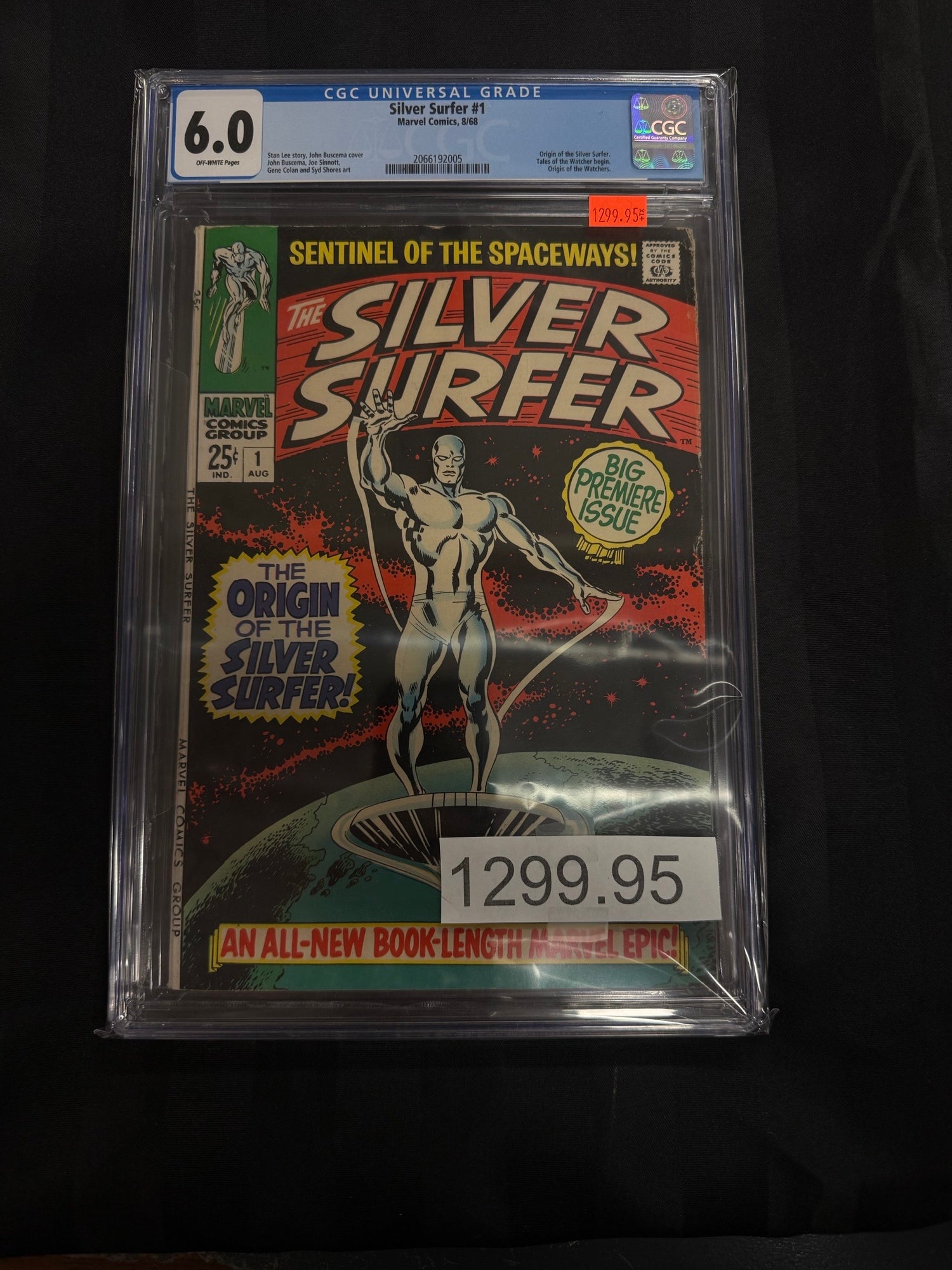 Silver Surfer #1 1968 CGC 6.0 | L.A. Mood Comics and Games