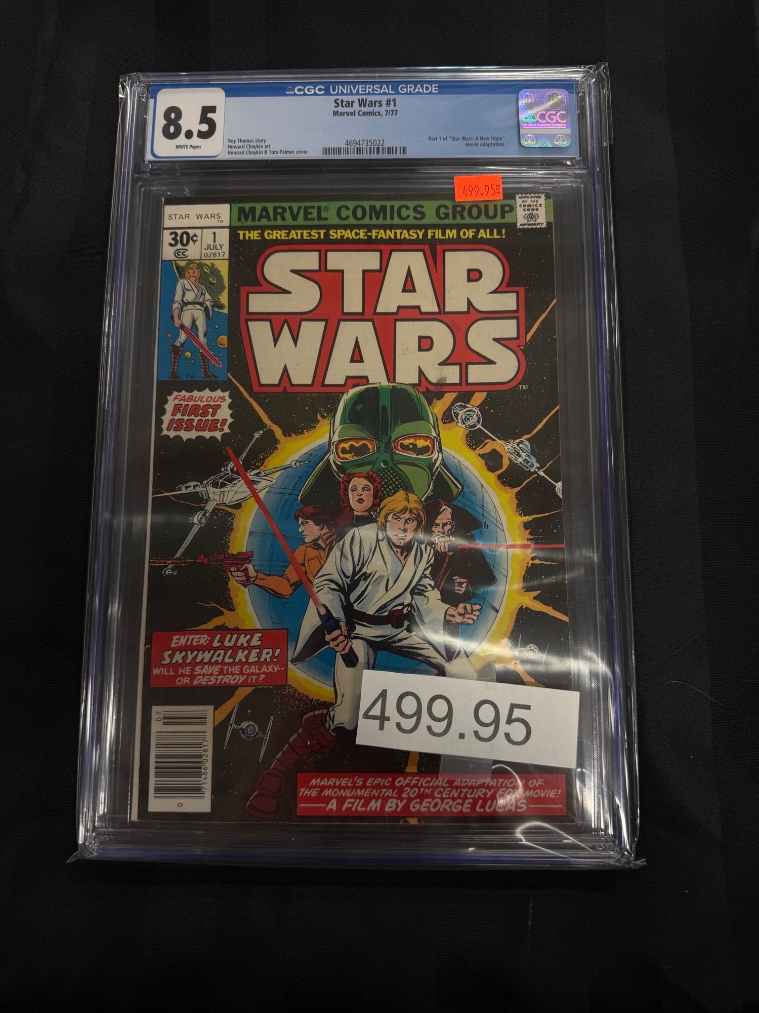 Star Wars #1 1977 CGC 8.5 | L.A. Mood Comics and Games