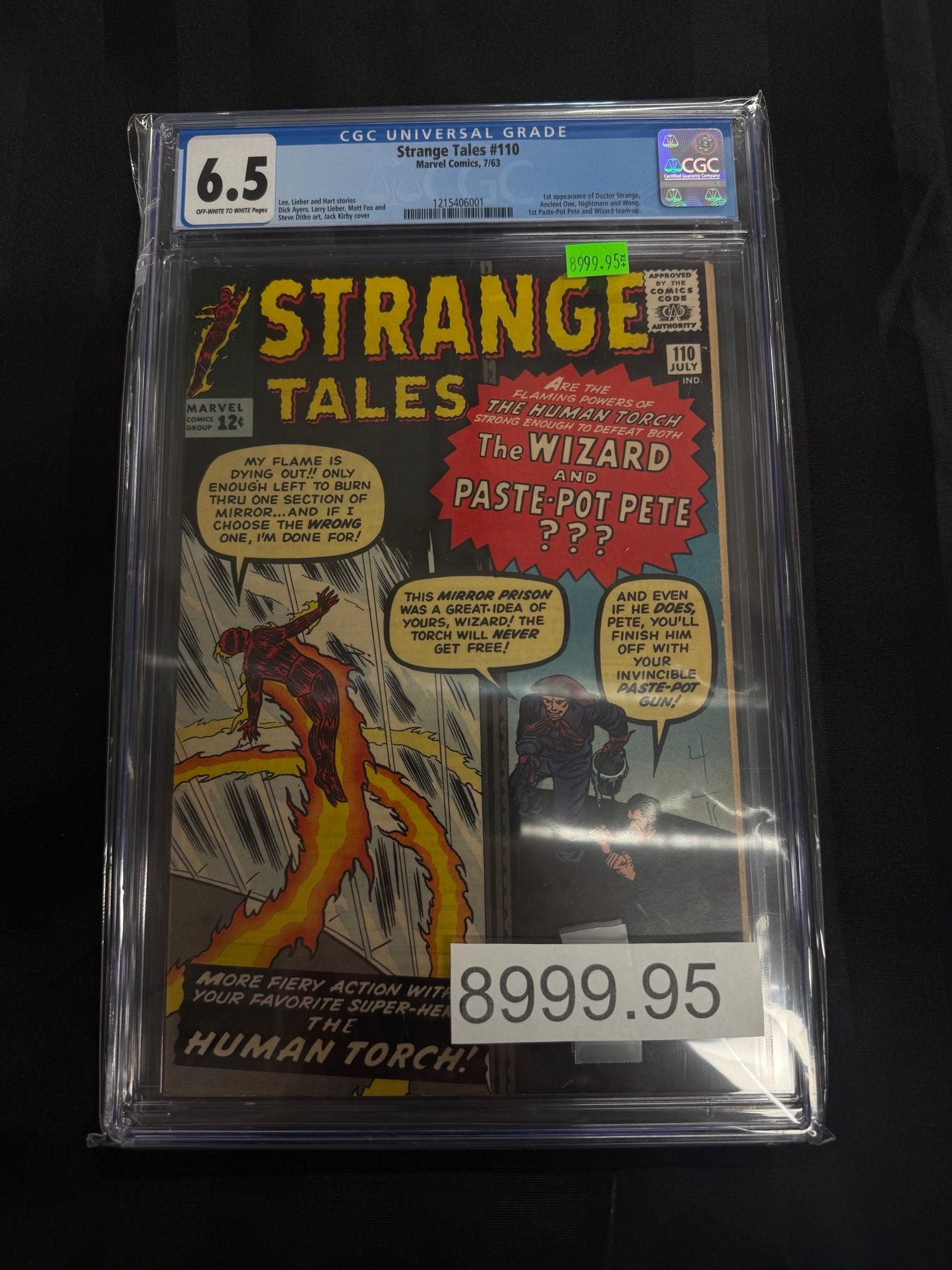 Strange Tales #110 1963 CGC 6.5 | L.A. Mood Comics and Games