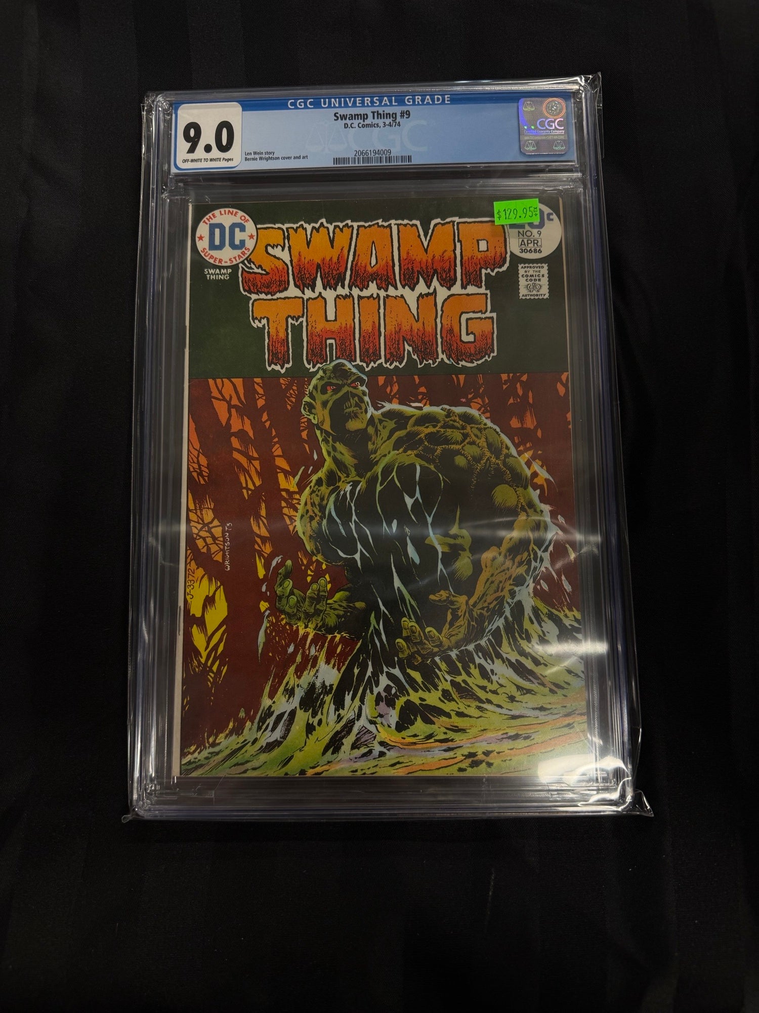 Swamp Thing #9 1974 CGC 9.0 | L.A. Mood Comics and Games