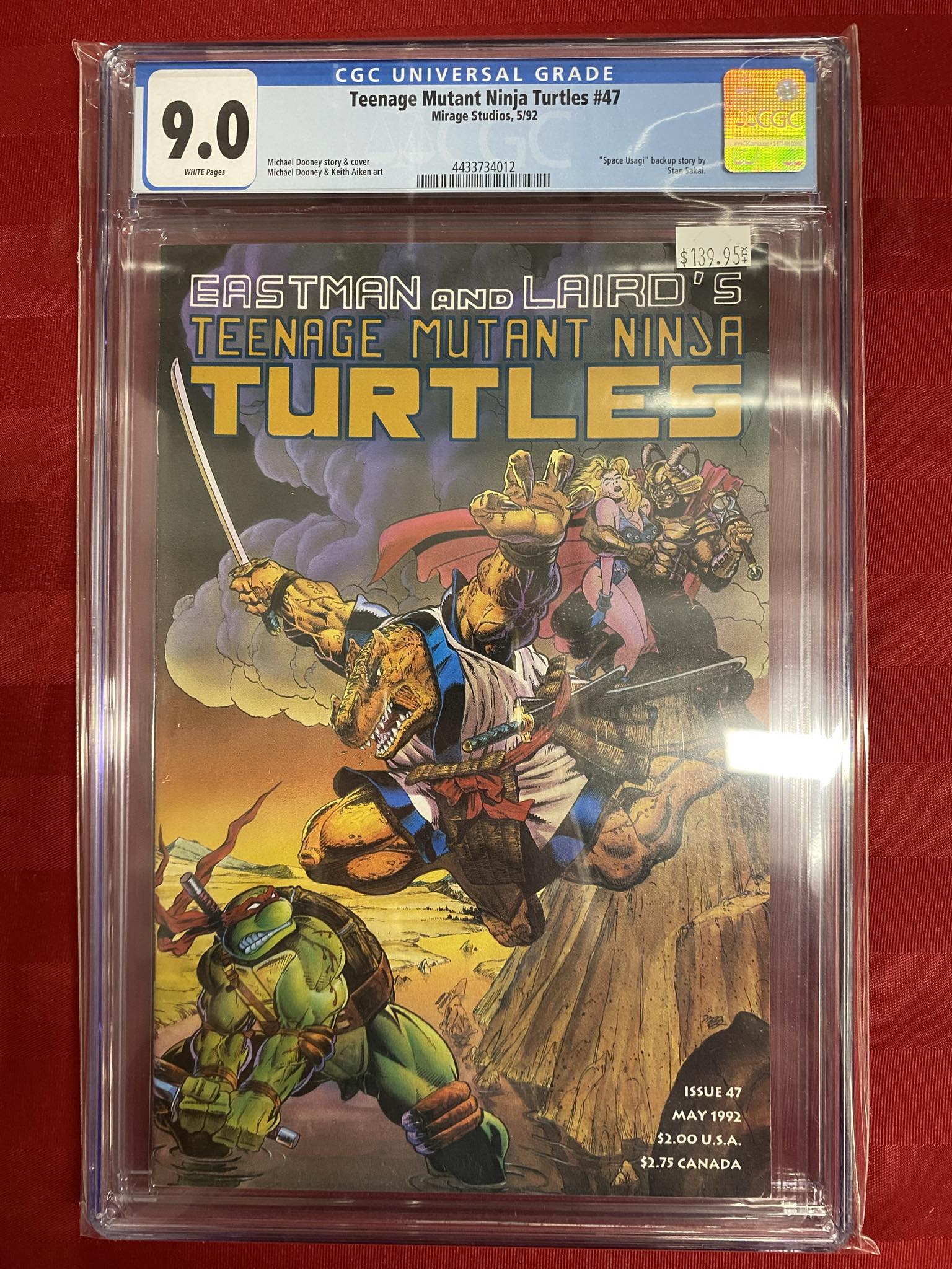 Teenage Mutant Ninja Turtles #47 CGC 9.0 | L.A. Mood Comics and Games