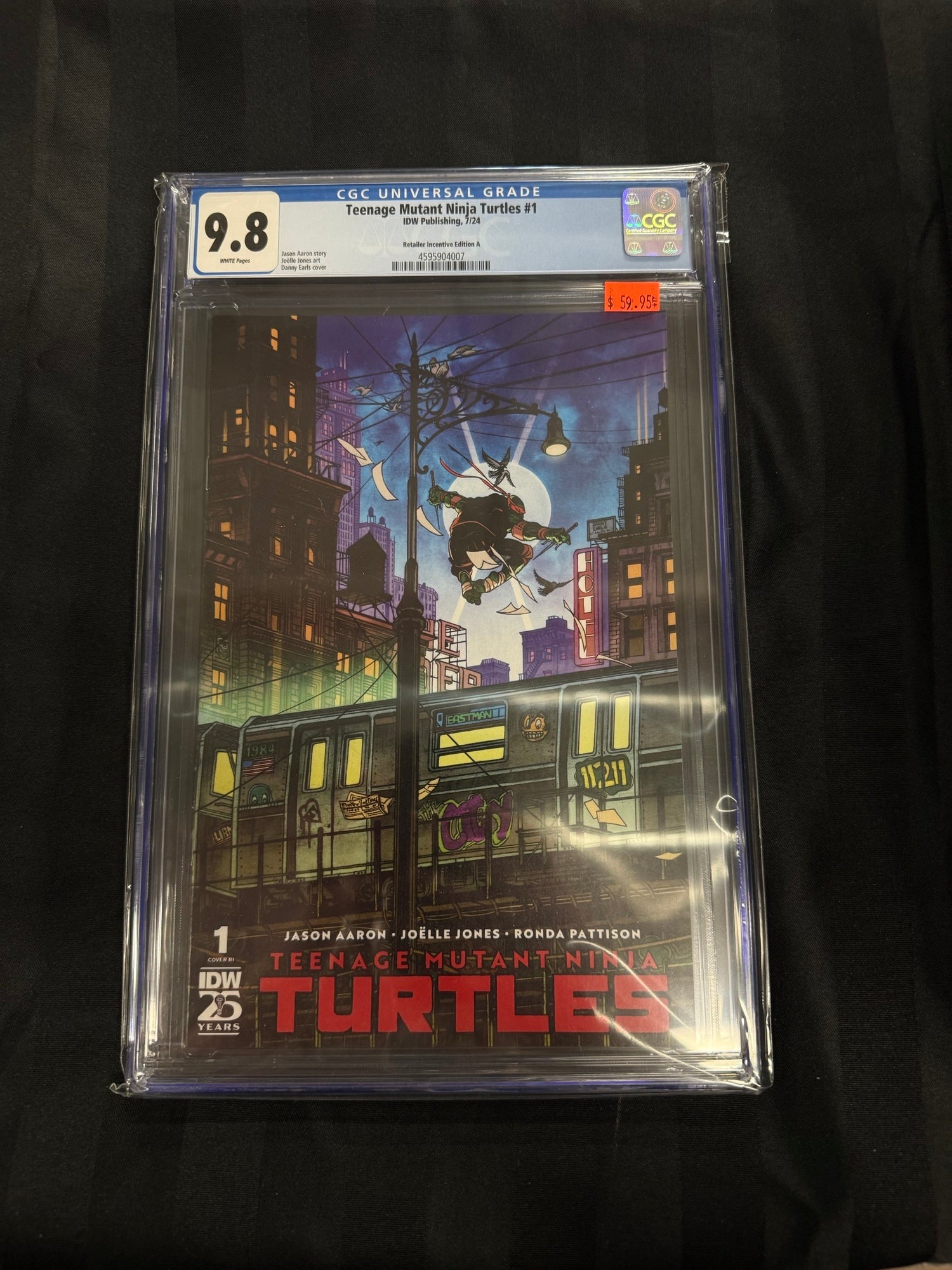 Teenage Mutant Ninja Turtles #1 2024 CGC 9.8 | L.A. Mood Comics and Games
