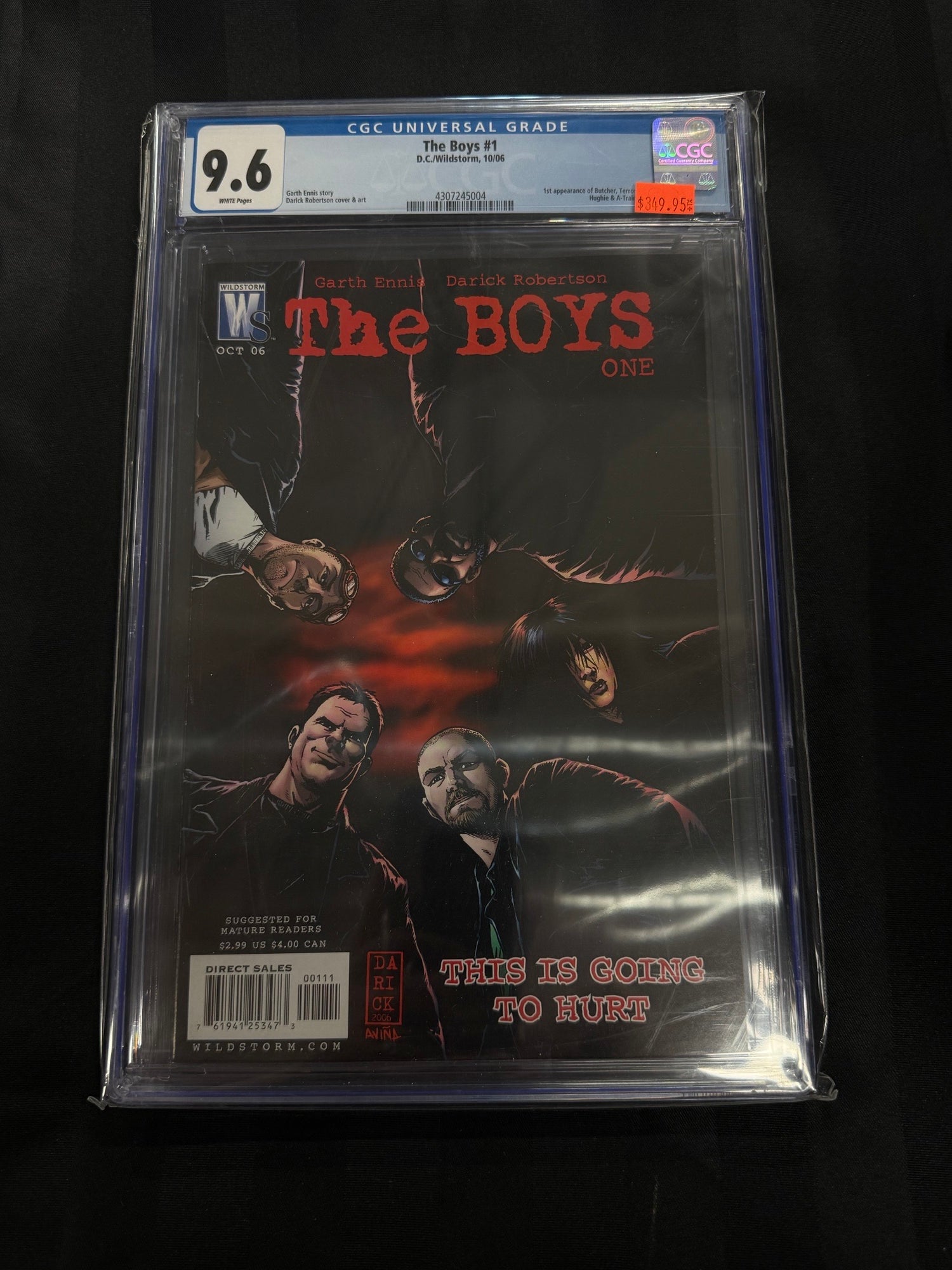 The Boys #1 2006 CGC 9.6 | L.A. Mood Comics and Games