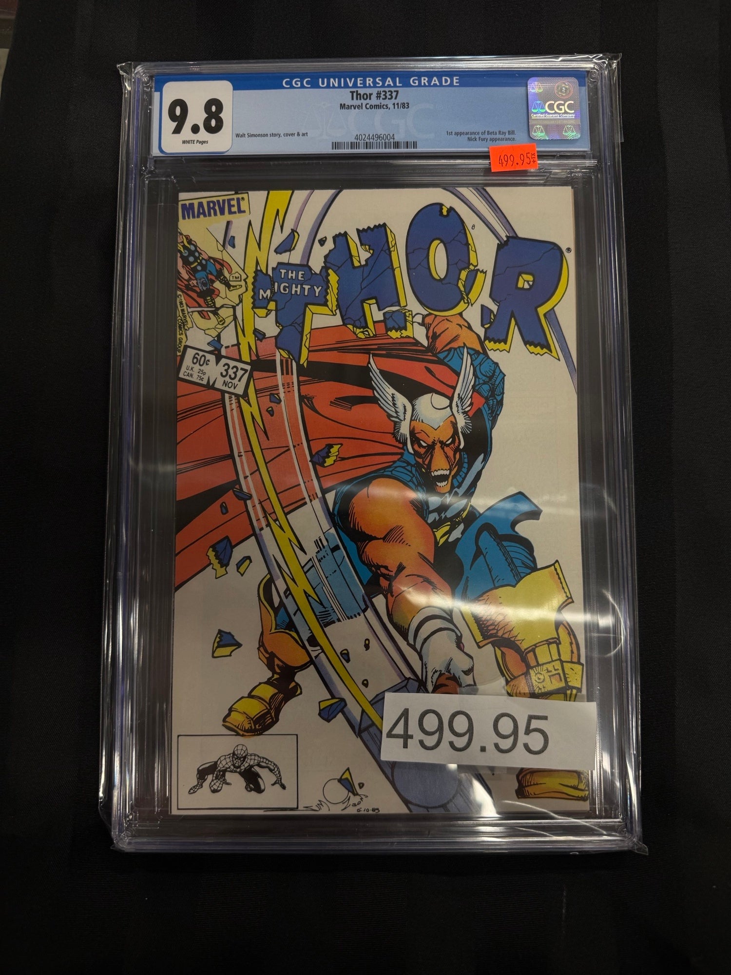 Thor #337 1983 CGC 9.8 | L.A. Mood Comics and Games