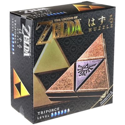 Hanayama Brain Teaser Puzzle: The Legend Of Zelda - Triforce (Level 5) | L.A. Mood Comics and Games