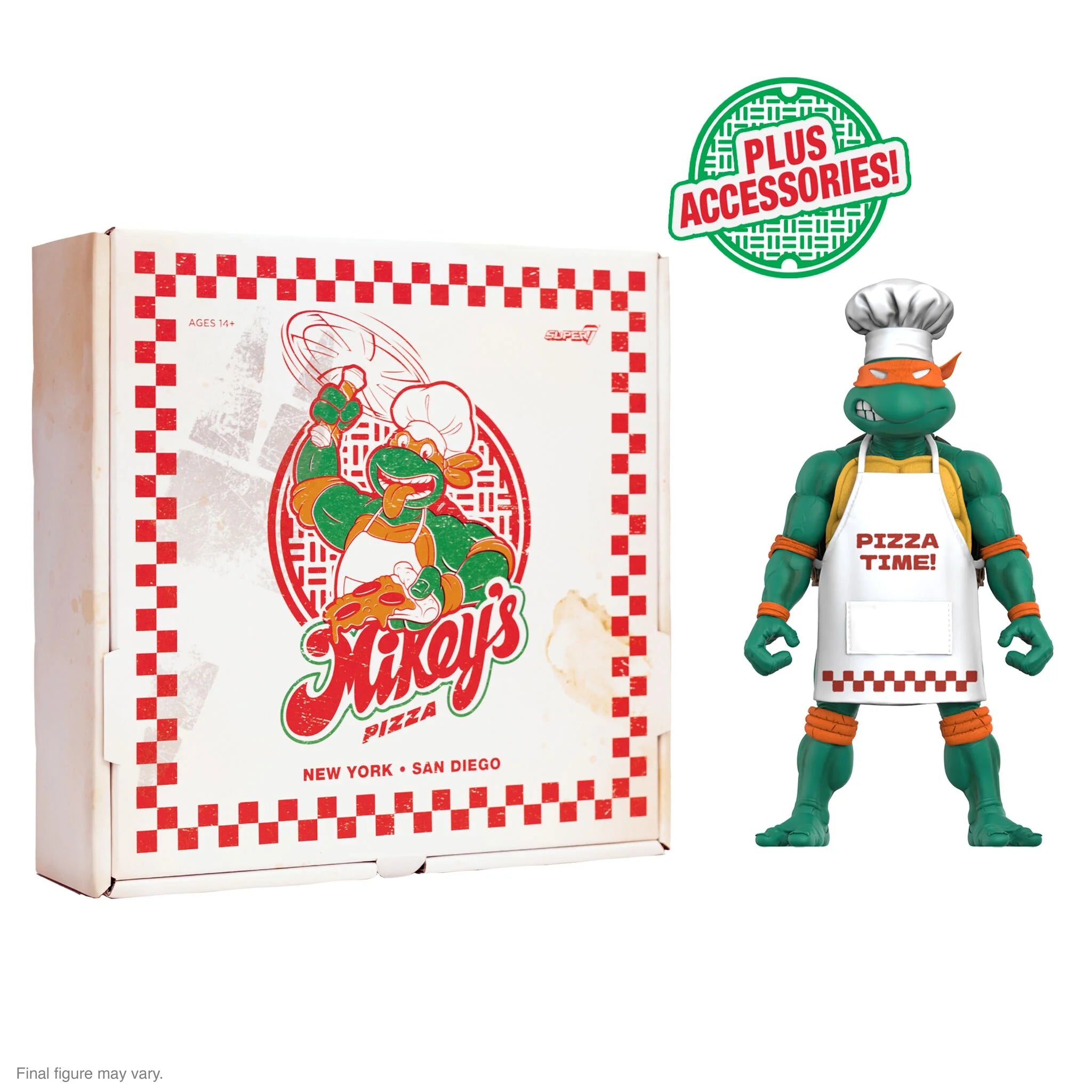 Mikey's Pizza TMNT Michelangelo PIZZA CHEF | L.A. Mood Comics and Games