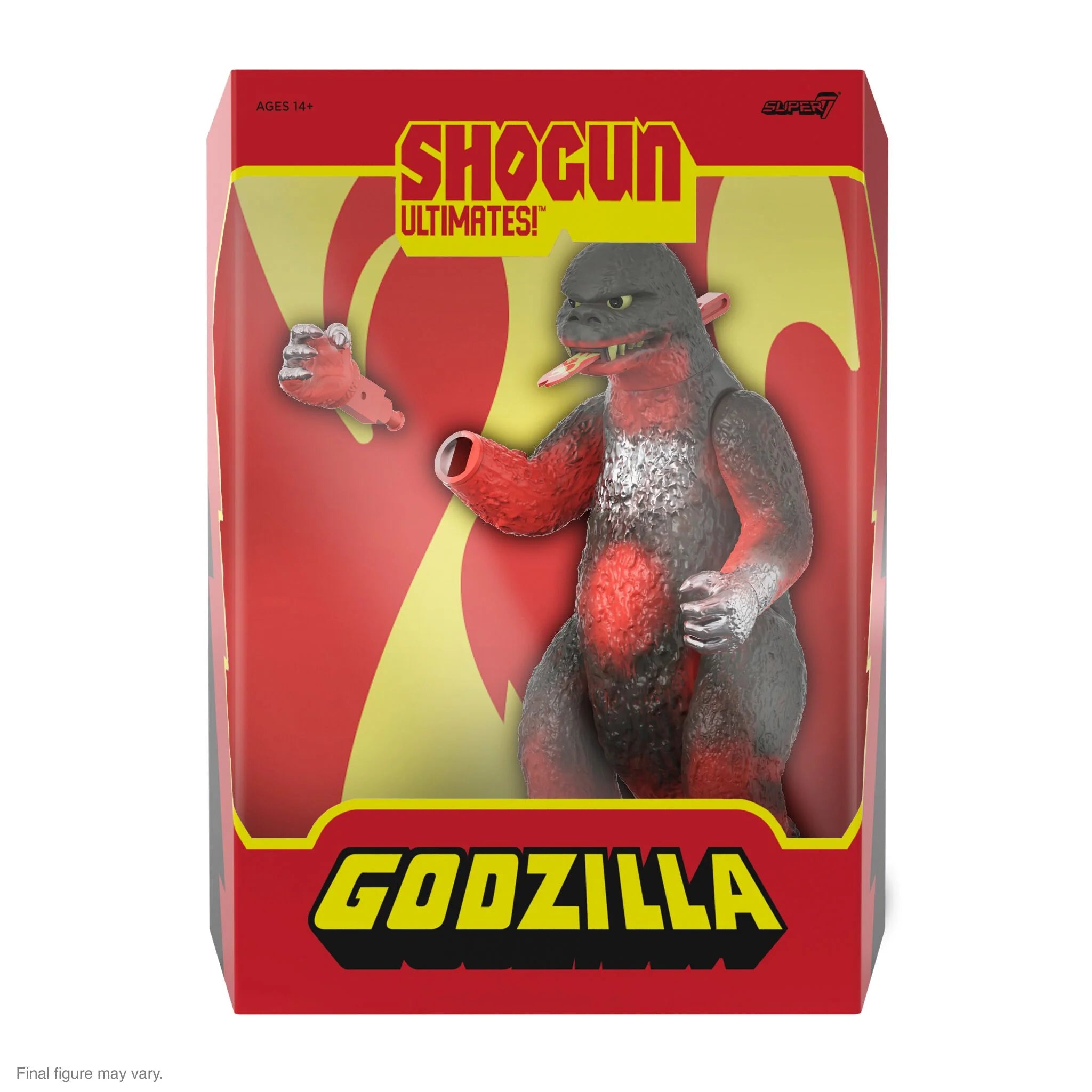 Shogun Godzilla (Vintage Red) Figure | L.A. Mood Comics and Games