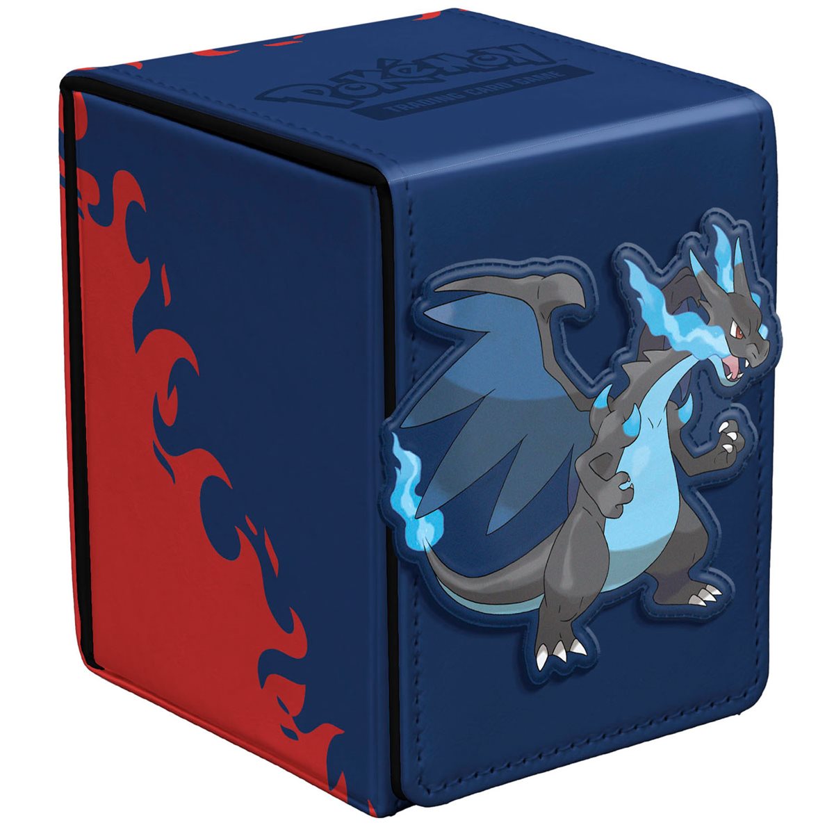 Deckbox: Alcove Flip: Pokemon: Mega Charizard X (100) | L.A. Mood Comics and Games