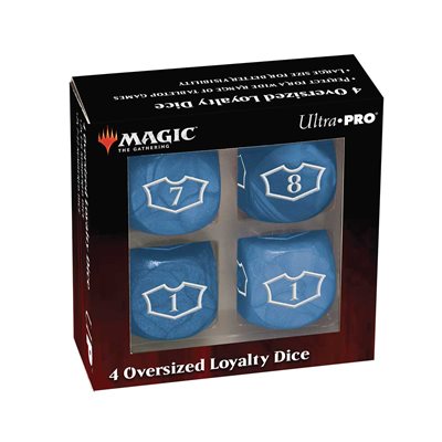 Dice: Magic: the Gathering: Commander Loyalty Dice: Island (4pc) | L.A. Mood Comics and Games