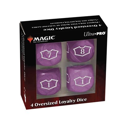 Dice: Magic: the Gathering: Commander Loyalty Dice: Swamp (4pc) | L.A. Mood Comics and Games