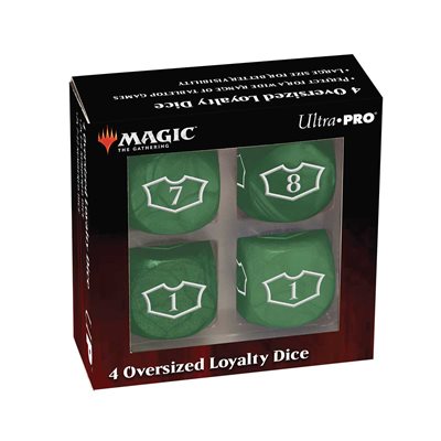 Dice: Magic: the Gathering: Commander Loyalty Dice: Forest (4pc) | L.A. Mood Comics and Games