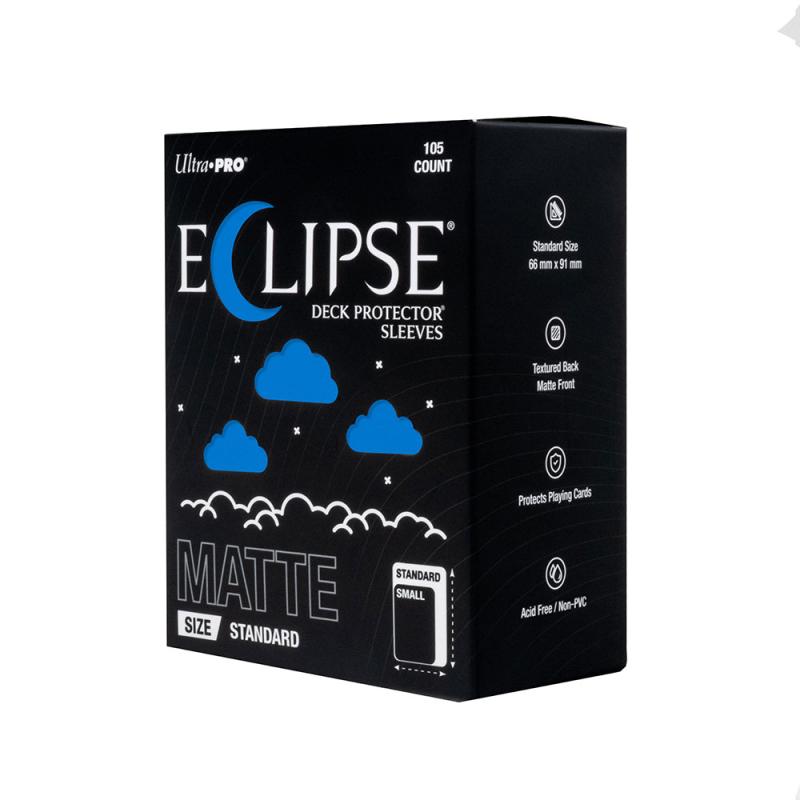 MATTE ECLIPSE PACIFIC BLUE DECK PROTECTORS 105ct | L.A. Mood Comics and Games