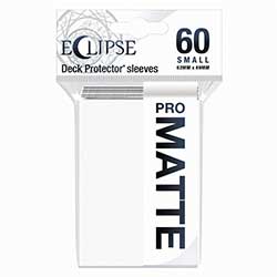 ECLIPSE YGO/SMALL OPAQUE MATTE SLEEVES - ARCTIC WHITE | L.A. Mood Comics and Games