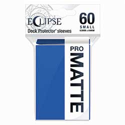 ECLIPSE YGO/SMALL OPAQUE MATTE SLEEVES - PACIFIC BLUE | L.A. Mood Comics and Games