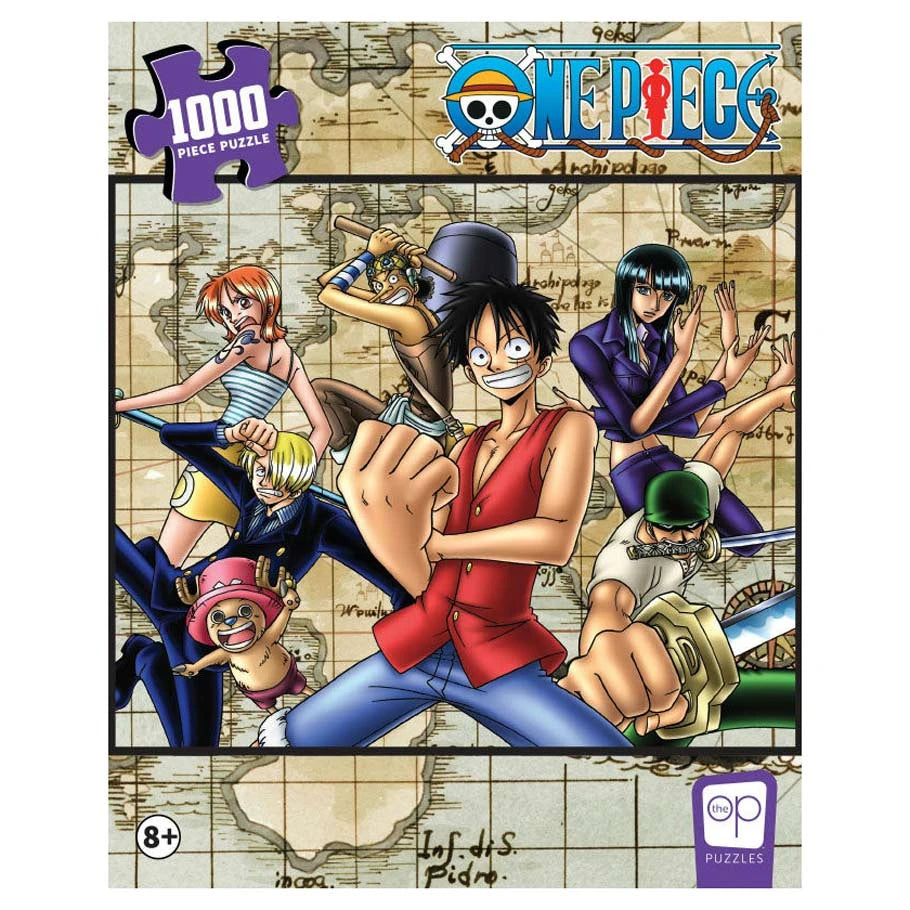 Puzzle: One Piece "Straw Hat Crew" 1000 piece | L.A. Mood Comics and Games