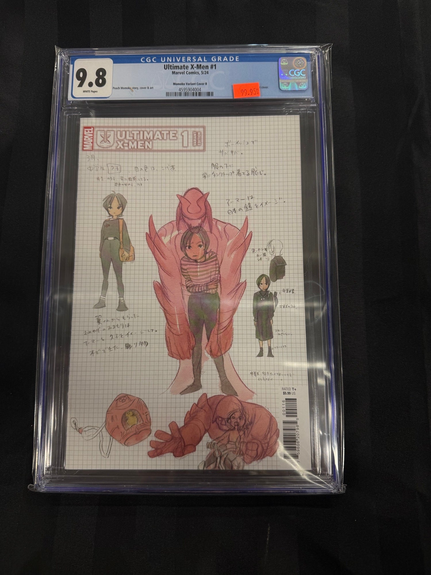 Ultimate X-Men #1 2024 CGC 9.8 (Variant Cover B) | L.A. Mood Comics and Games