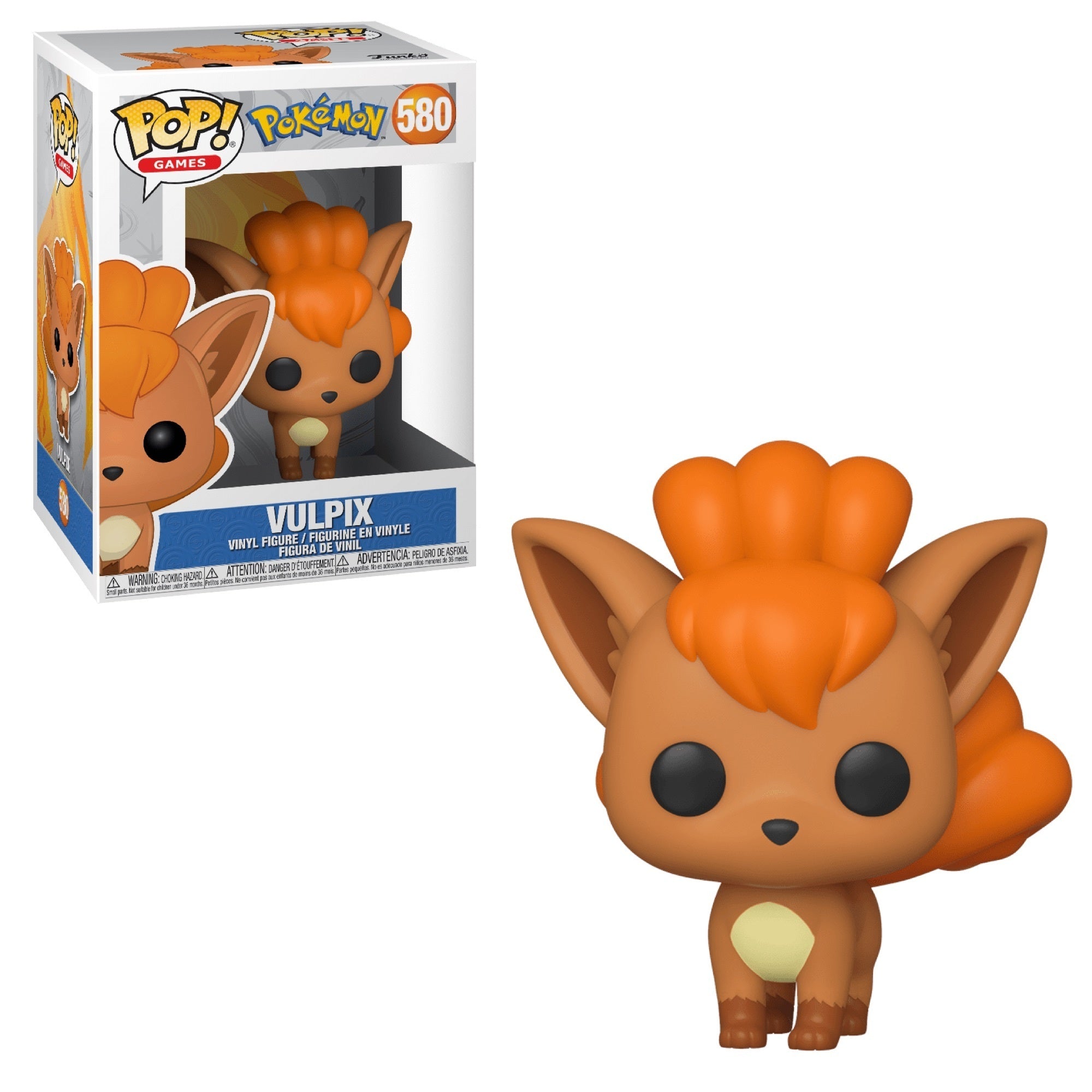 Pop! POKEMON - Vulpix #580 | L.A. Mood Comics and Games