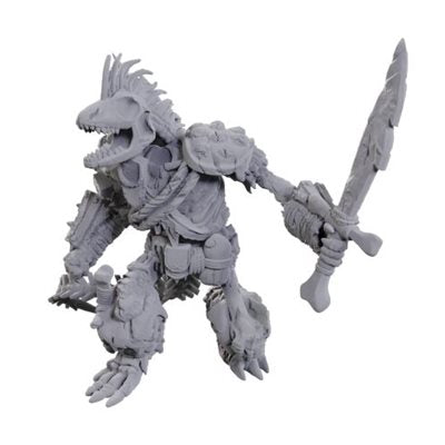 D&D Unpainted Miniatures - Lizardfolk Skeleton | L.A. Mood Comics and Games