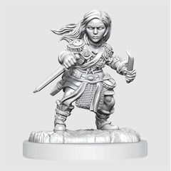 DND Nolzur's Marvelous Miniatures: Wave 20 - Halfling Rogue Female | L.A. Mood Comics and Games