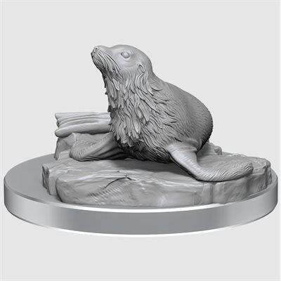 DND Nolzur's Marvelous Miniatures: Wave 20 - Locathah & Seal | L.A. Mood Comics and Games