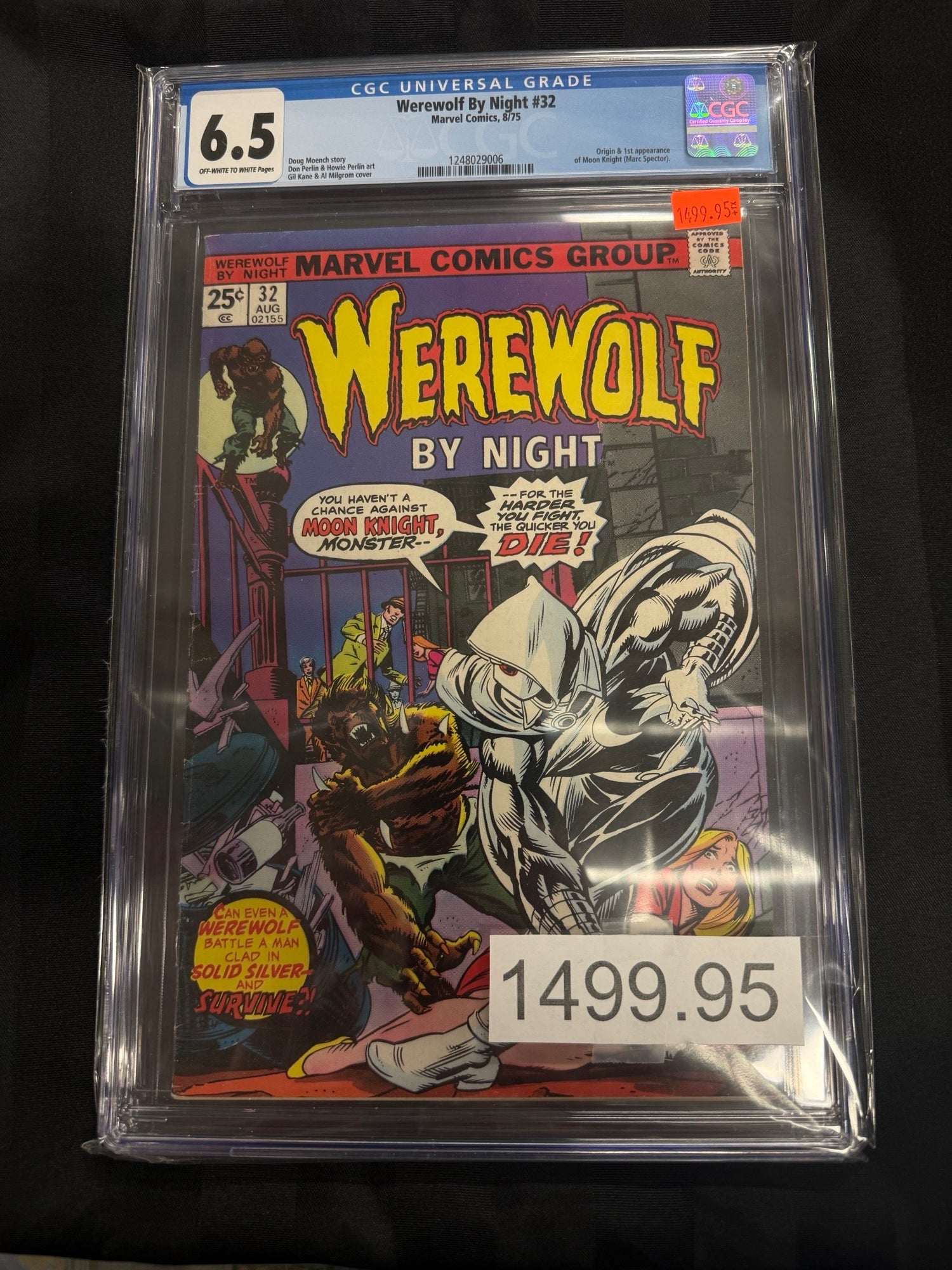 Werewolf By Night #32 1975 CGC 6.5 | L.A. Mood Comics and Games