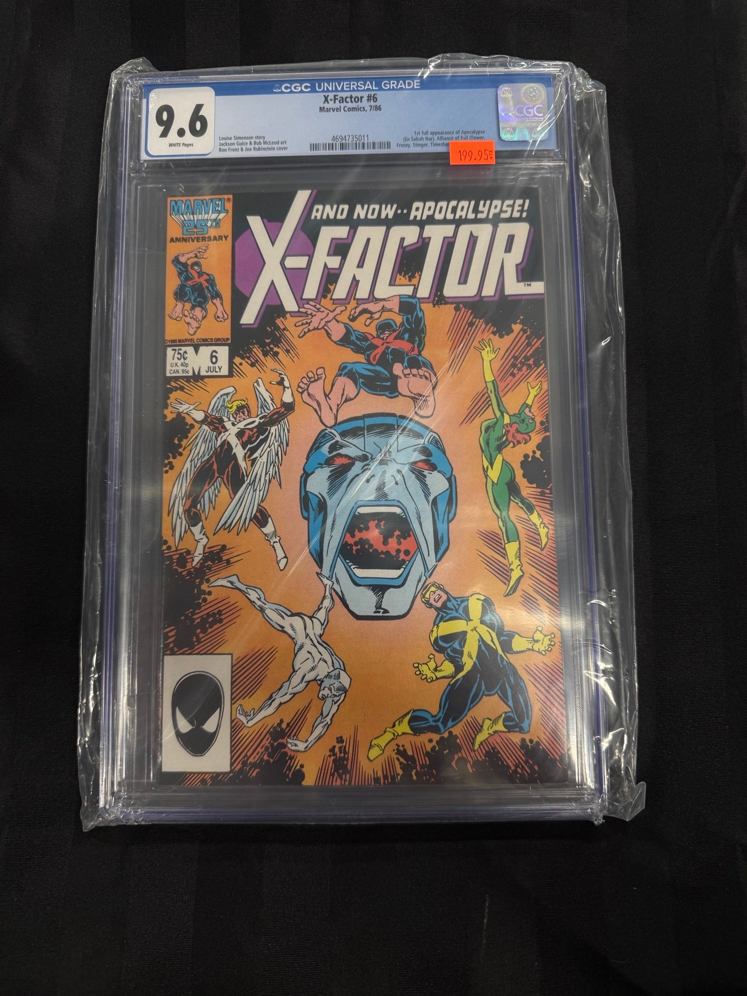 X-Factor #6 1986 CGC 9.6 | L.A. Mood Comics and Games