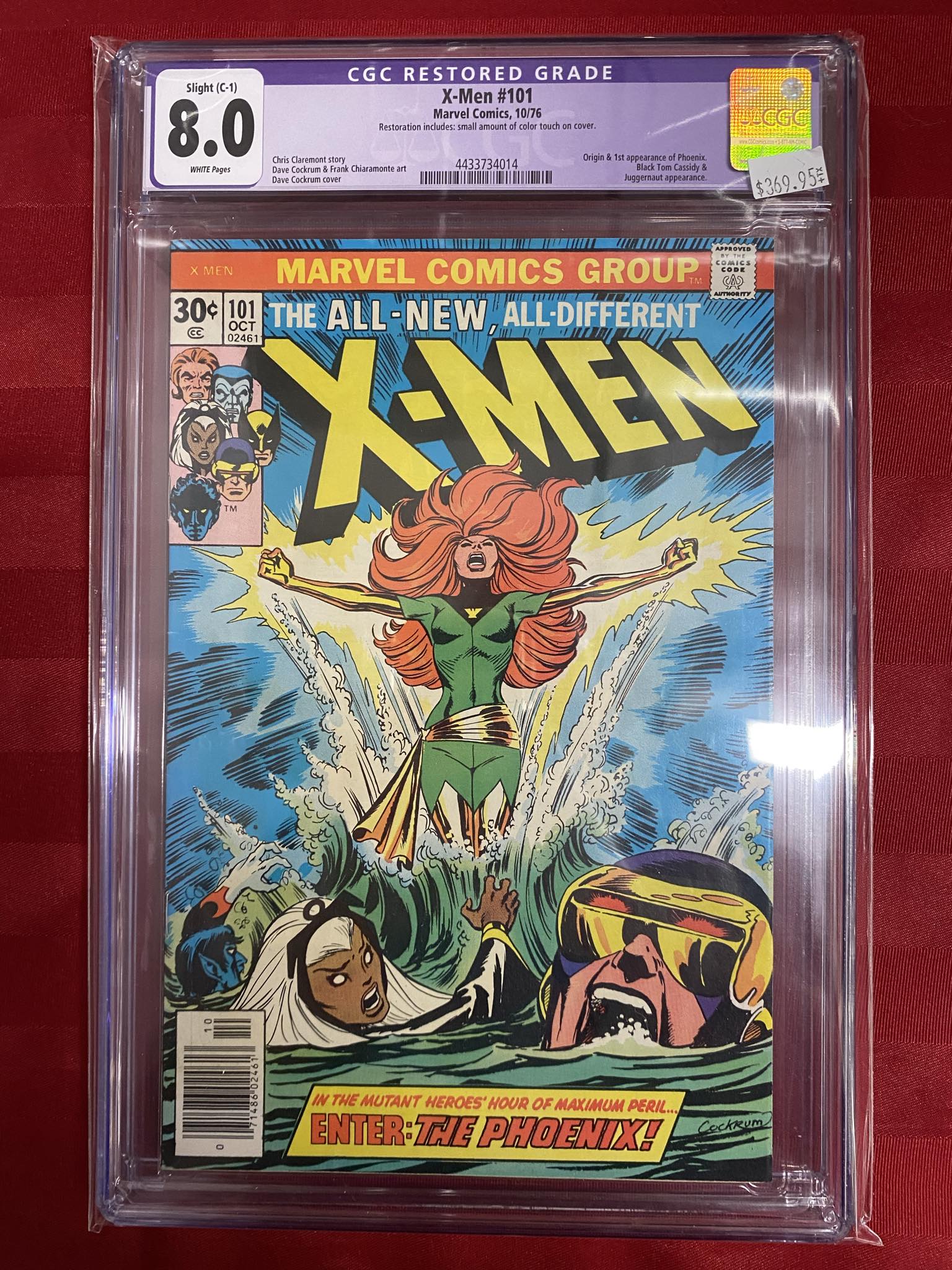 X-Men #101 CGC Restored Grade 8.0 | L.A. Mood Comics and Games