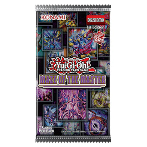YUGIOH MAZE OF THE MASTER - 1ST EDITION BOOSTER PACK | L.A. Mood Comics and Games