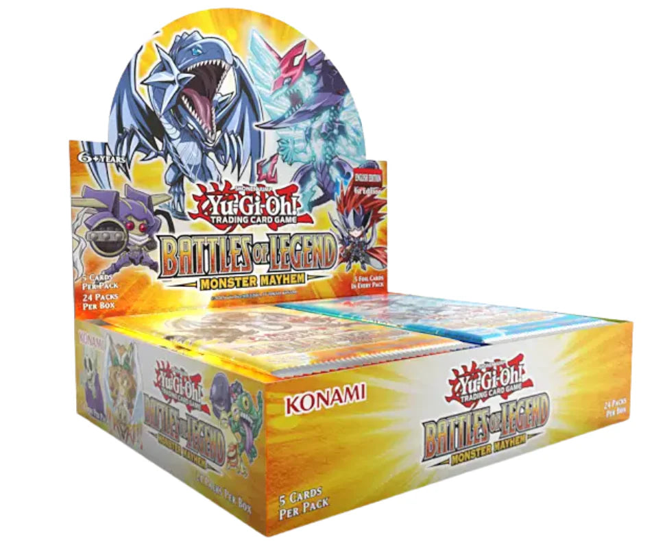 Yu-Gi-Oh! Battles of Legend Monster Mayhem Booster Box | L.A. Mood Comics and Games