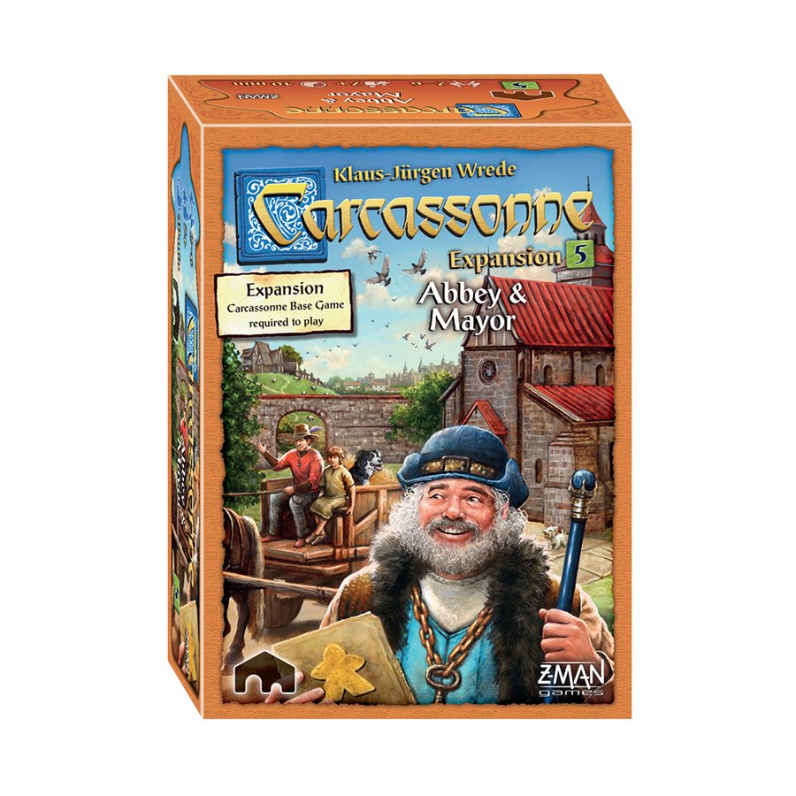 Carcassonne: Exp 5: Messengers & Mayors | L.A. Mood Comics and Games