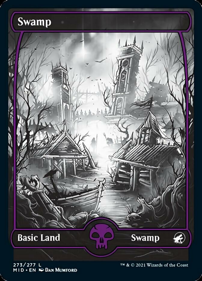Swamp (273) [Innistrad: Midnight Hunt] | L.A. Mood Comics and Games