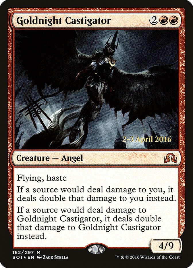 Goldnight Castigator [Shadows over Innistrad Prerelease Promos] | L.A. Mood Comics and Games