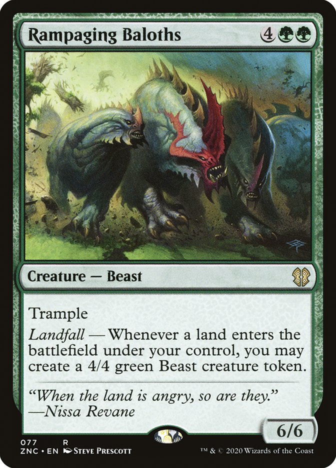 Rampaging Baloths [Zendikar Rising Commander] | L.A. Mood Comics and Games