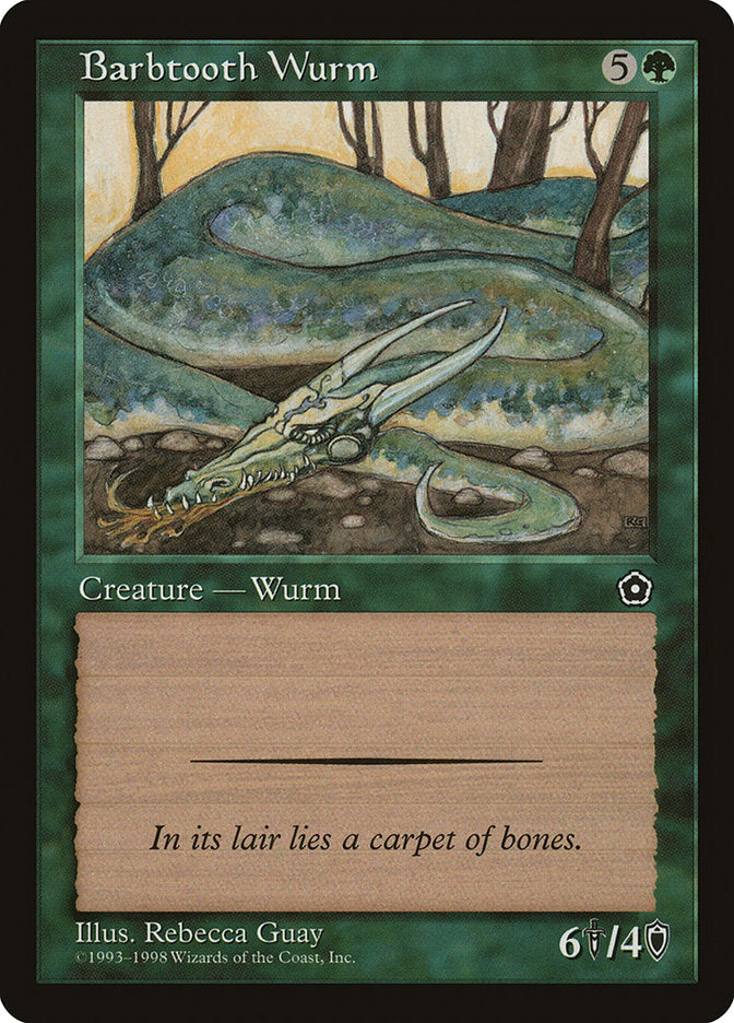 Barbtooth Wurm [Portal Second Age] | L.A. Mood Comics and Games