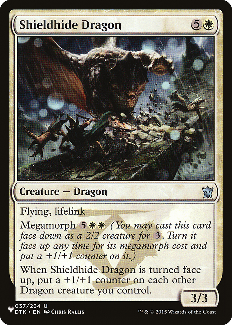 Shieldhide Dragon [The List] | L.A. Mood Comics and Games