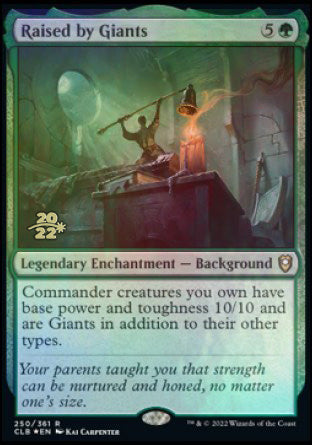 Raised by Giants [Commander Legends: Battle for Baldur's Gate Prerelease Promos] | L.A. Mood Comics and Games