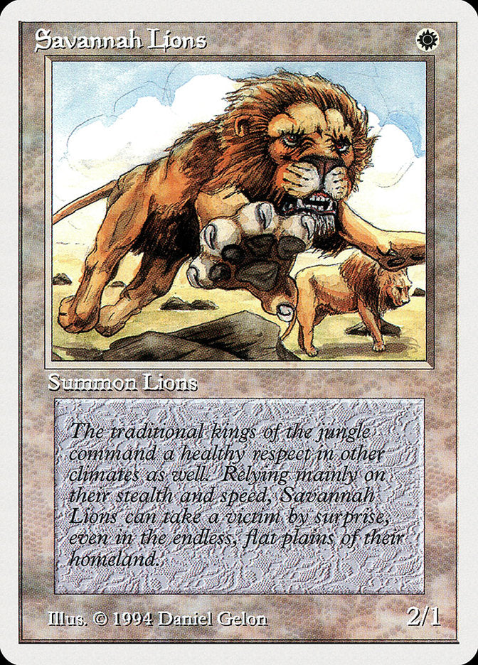 Savannah Lions [Summer Magic / Edgar] | L.A. Mood Comics and Games